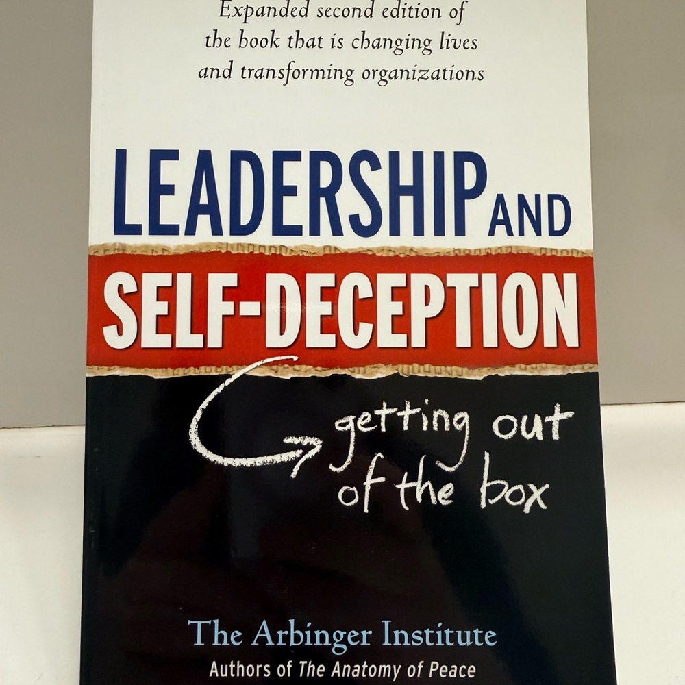 Leadership and Self-Deception Paperback Book New Self Help Professional Books